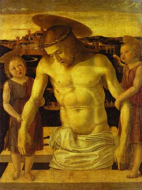 Giovanni Bellini Dead Christ Supported by Angels china oil painting image